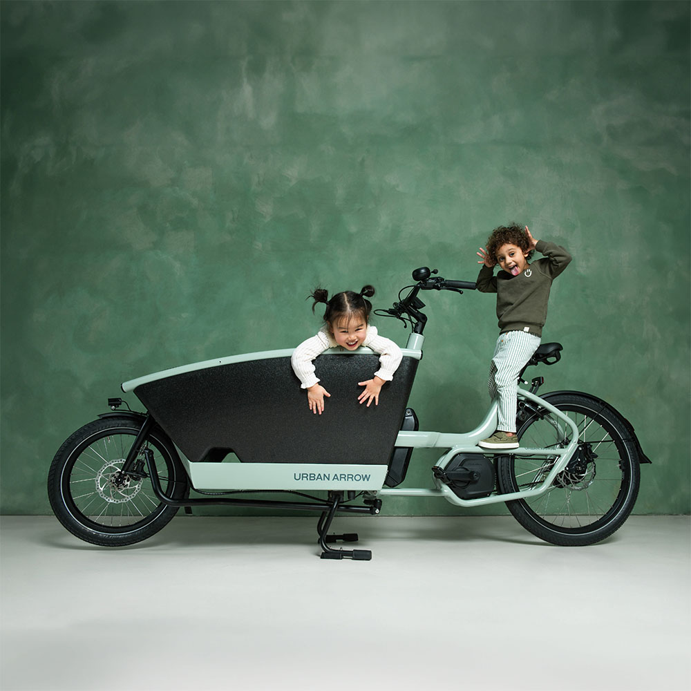 Bike Totaal Krimpen - Urban Arrow - Family - Groen - kinderen